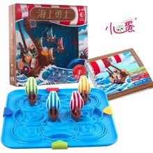 Игрушек! Развивающая пластмассовая игрушка Морские Воины парусник лодка интеллект игра Дети День рождения Рождественский подарок 1 шт