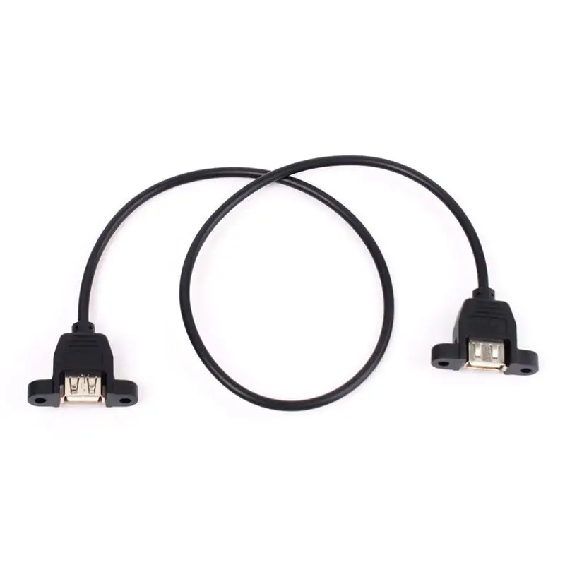 

Mini USB 5pin Female to USB 2.0 B Female Socket Printer Panel Mount 50cm Cable #69720
