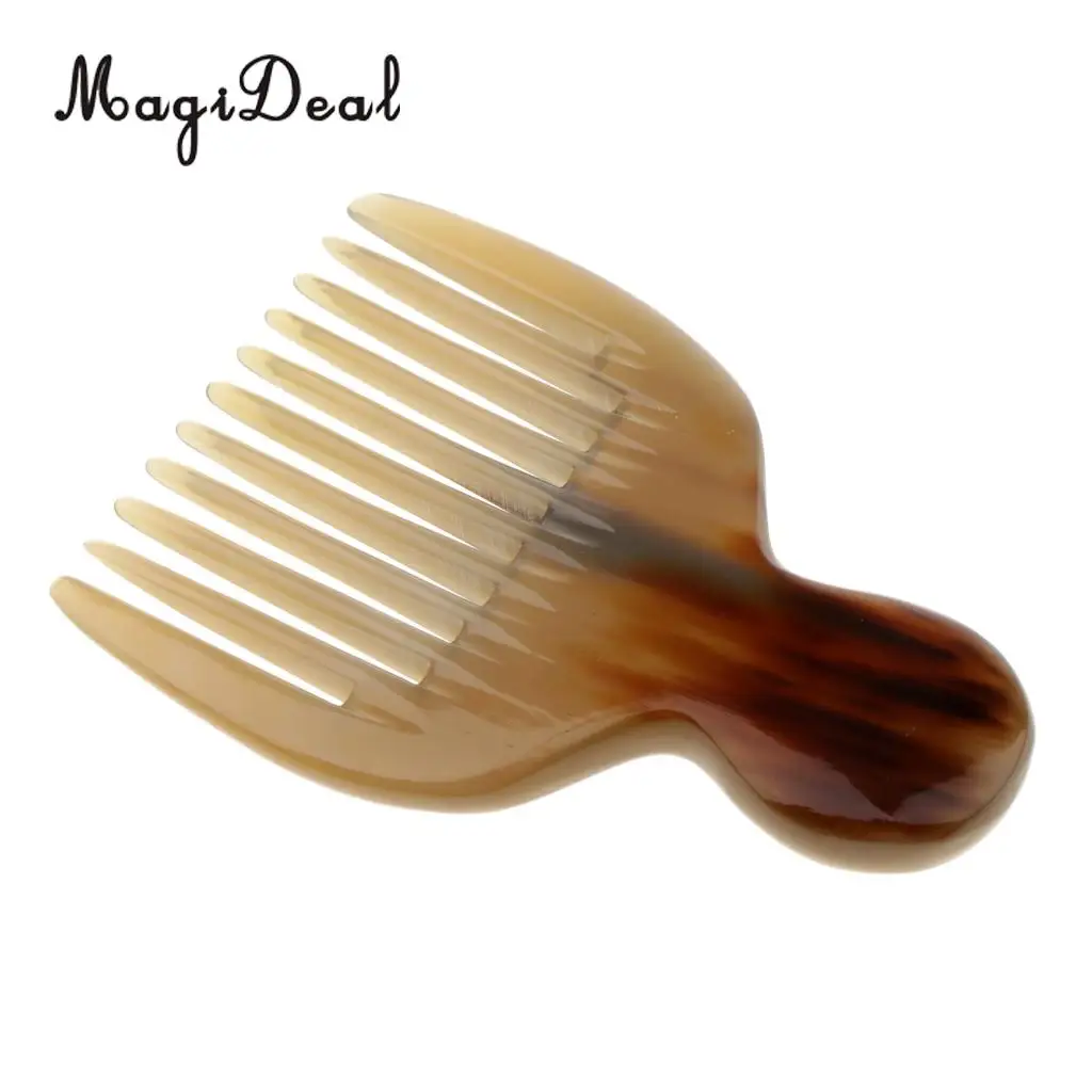 11 Teeth Afro Pick Lift Comb Wide Tooth Curly Hair Comb Unisex Hairstyling