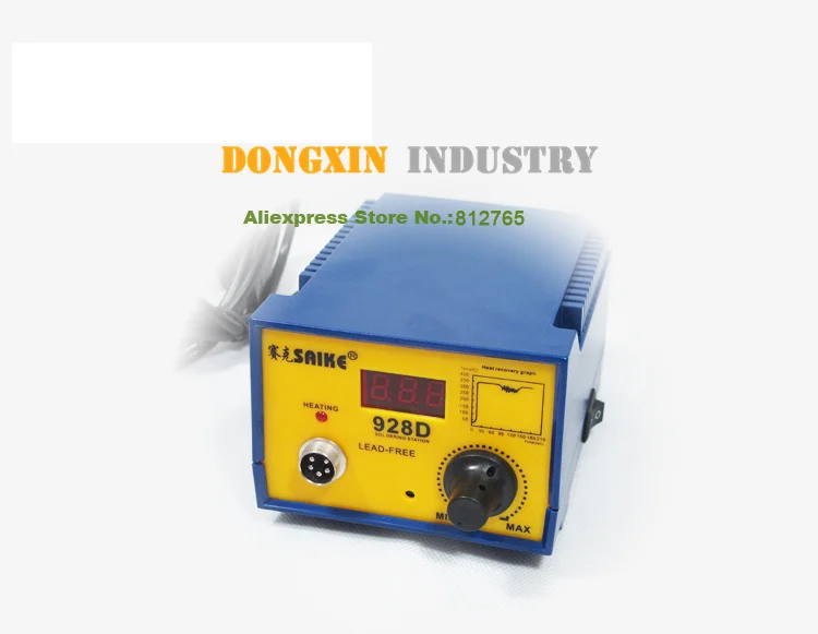 

DHL free shipping SAIKE-928D 85W High Power Soldering Station Solder Iron SAIKE 928D 220V 110V SAIKE928D
