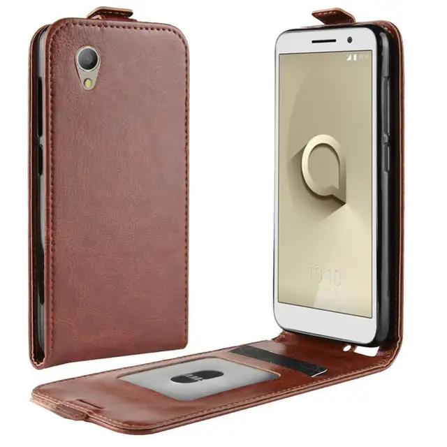Alcatel 1 Case Alcatel 1 Cover 5.0 PU Leather Back Cover Phone Case