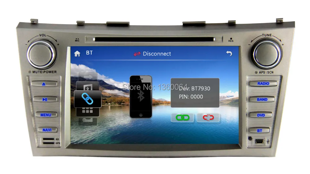 Best 8 inch Car DVD GPS For Toyota Camry 2007-2011 Double 2 Din Car GPS Navigation System Radio Stereo Head Unit 2 Best 8 inch Car DVD GPS For Toyota Camry 2007-2011 Double 2 Din Car GPS Navigation System Radio Stereo Head Unit 2