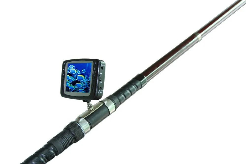 30 м кабель подводная камера для рыбалки водонепроницаемый видео наблюдение мониторинг системы 3,5 ''цветной ЖК-монитор 8 светодиодный свет