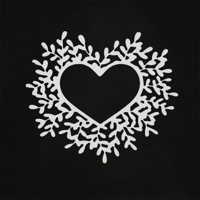 

heart frame metal cutting dies for scrapbooking embossing stencil craft clear stamps for paper card making heart dies wykrojniki