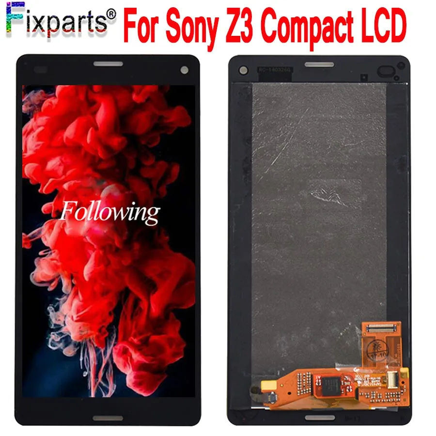 Черный/белый 4 6 &quotдля sony Xperia Z3 mini D5803 D5833 ЖК-дисплей кодирующий преобразователь