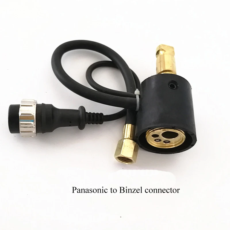 

Welding Fitting Quick Pure Connector for Panasonic to Binzel / for Binzel to Panasonic Connectors Machine Accessry Part