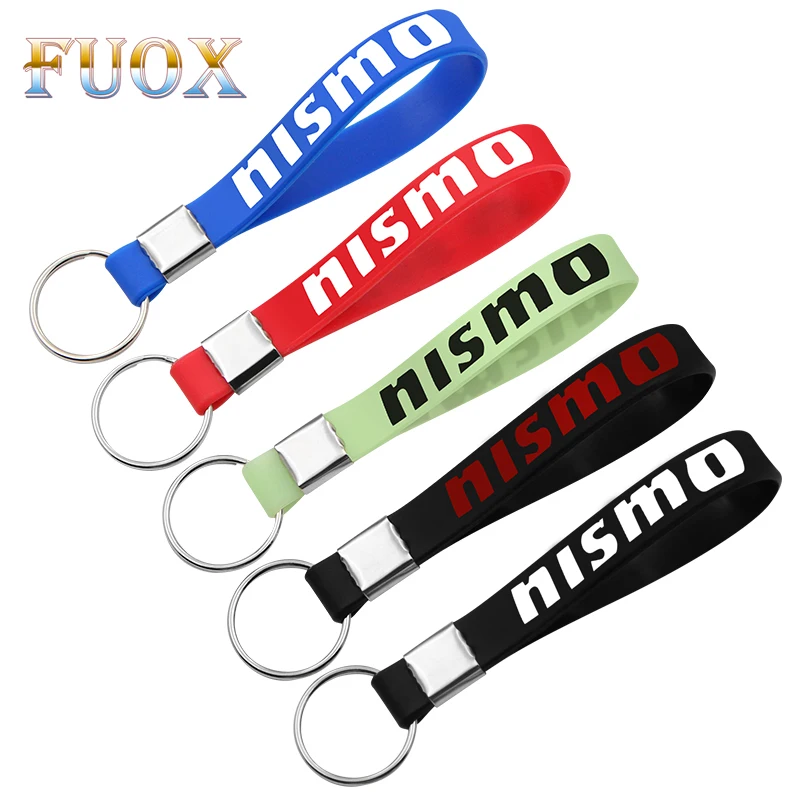 

Car-Styling Luminous Car keyring Keychain sticker Case For Nissan Tiida Teana Skyline Juke X-trail Almera Qashqai Accessories