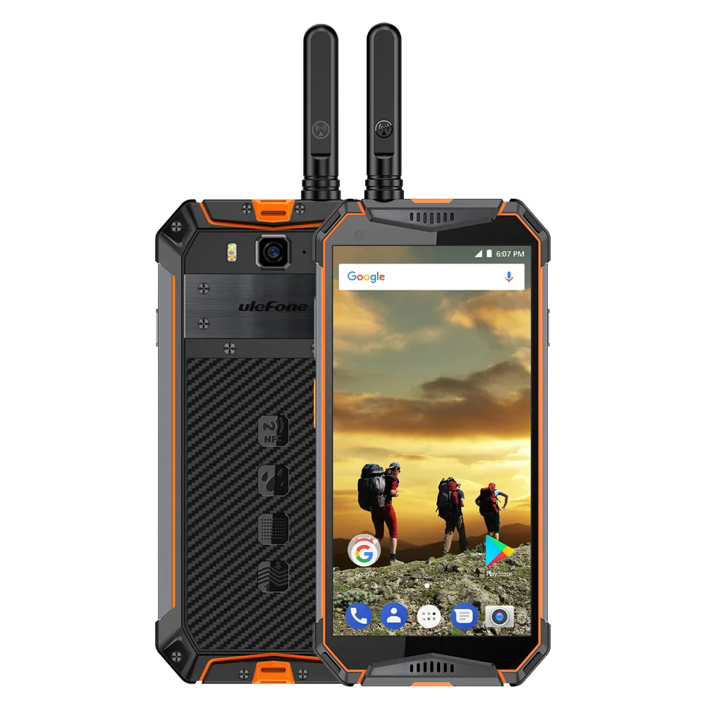 Ulefone Armor 3T смартфон с 5 7 дюймовым дисплеем процессором MT6763T ОЗУ 4 Гб ПЗУ 64 ГБ 21 МП 10030
