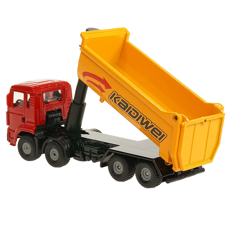 Самосвал KDW из сплава литая Инженерная техника модель 1:72 имитация разгрузки