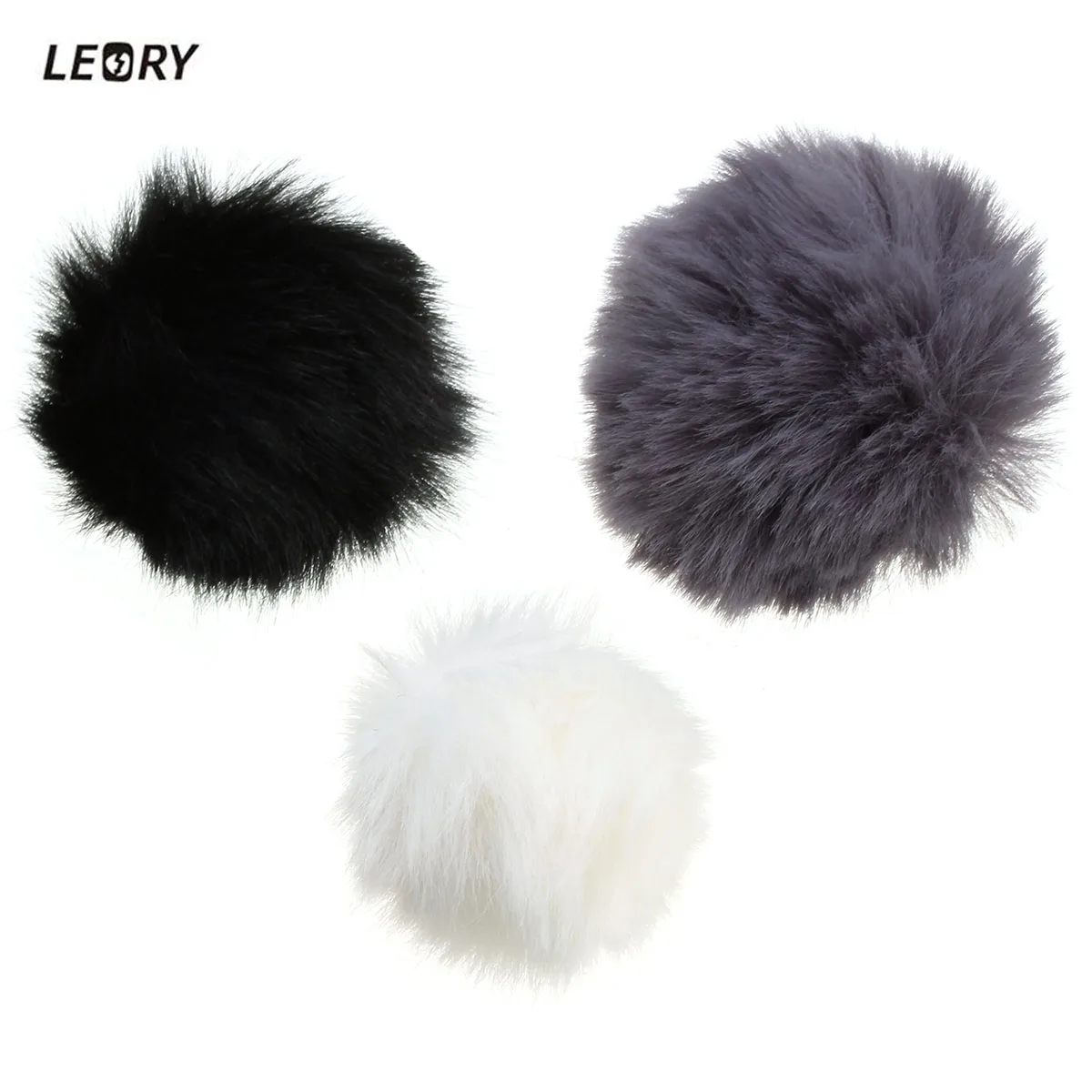 

LEORY Microphone Mic Furry Windshield Soft Comfortable Lapel Lavalier Microphone Windscreen Wind Muff For Mini Microphones