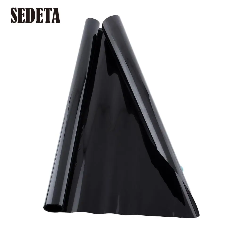 Professional Dark Smoke Black AUTO Car Window Glass TINT 15 VLT Medium