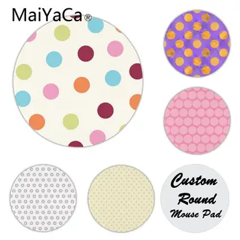 

MaiYaCa Vintage Cool Color Wave Point Silicone Pad to Mouse Game Customized MousePads Computer Laptop Anime Mouse Mat