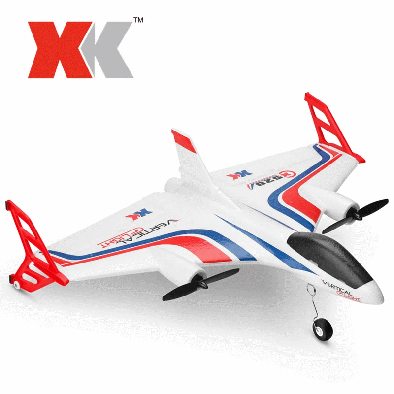 WLtoys XK520 RC Airplane Foam Glider 6 Channels Brushless Vertical Take Off Stunt Aerocraft Big Remote Control Aircraft Model