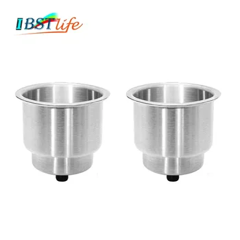 

Stainless Steel 304 Cup Drink Holder Can Bottle Holder Stand Mount Support Auto Car Marine Boat Truck RV Fishing Box