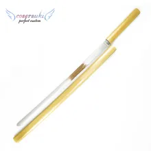 В то время я получил Reincarnated как слайм хакуру макет самурайского меча оружие деревянный меч 100 см косплей реквизит