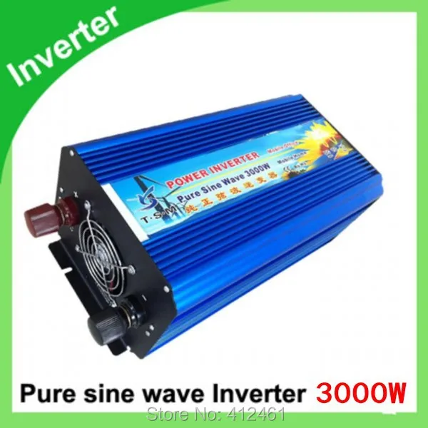 

Home Power Converters 3000W Pure Sine Wave DC 48V to AC 110V Power Inverter