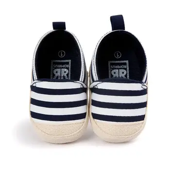 

Newborn Canvas Baby Sneaker Sport Shoes For Girls Boys Shoes Baby Walker Infant Toddler Soft Bottom Anti-slip First Walkers