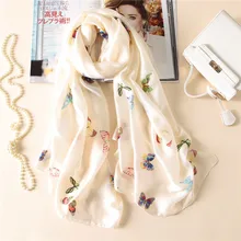 2017 luxury brand summer women scarf fashion quality soft silk scarves female shawls Foulard Beach cover-ups wraps silk bandana