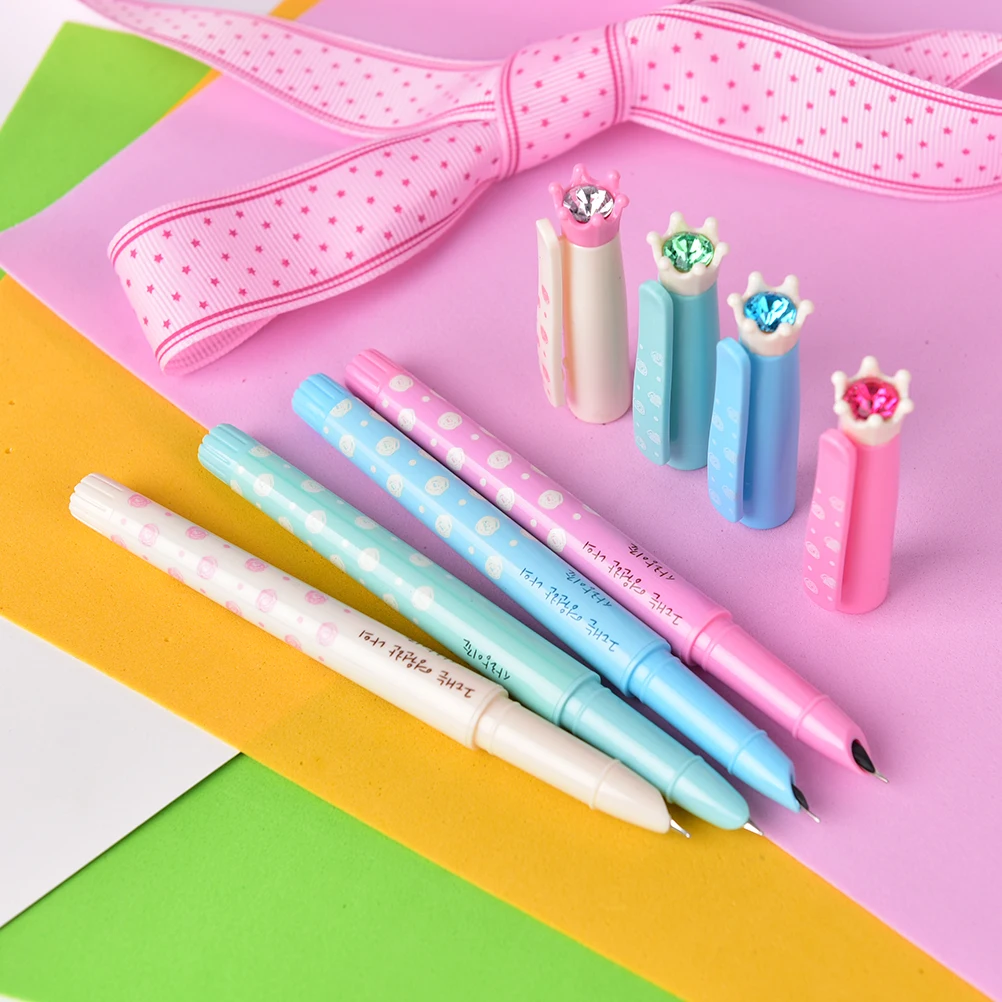 

1PC 0.38mm Fountain Pen Fine Nib Pens For School Writing Office Supplies Korean Stationery Color Random