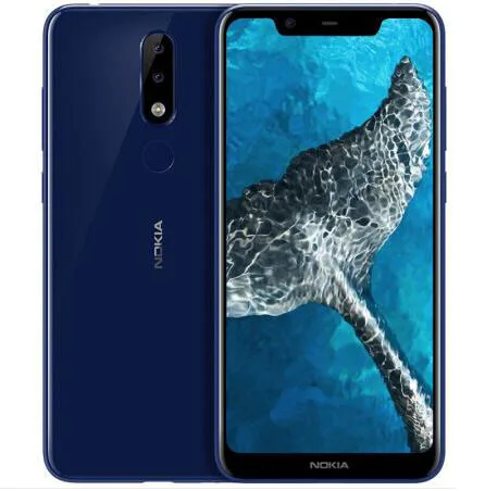 Nokia X5 2018 3G RAM 32gb ROM 3060mAh 13.0MP 3 Камера Двойная Sim Android LTE отпечаток пальца новый