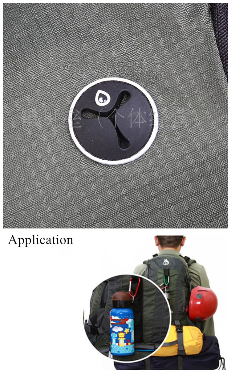40L открытый мужской спортивный рюкзак красный/черный/армейский зеленый мульти ремни женский свисток выживания набор походный Треккинг Рюкзак