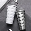 stainless steel insulated cup Vacuum Flasks Thermos 500ml Insulated Thermos Car Coffee Mug Travel Drink Bottle with Straw ► Photo 1/6