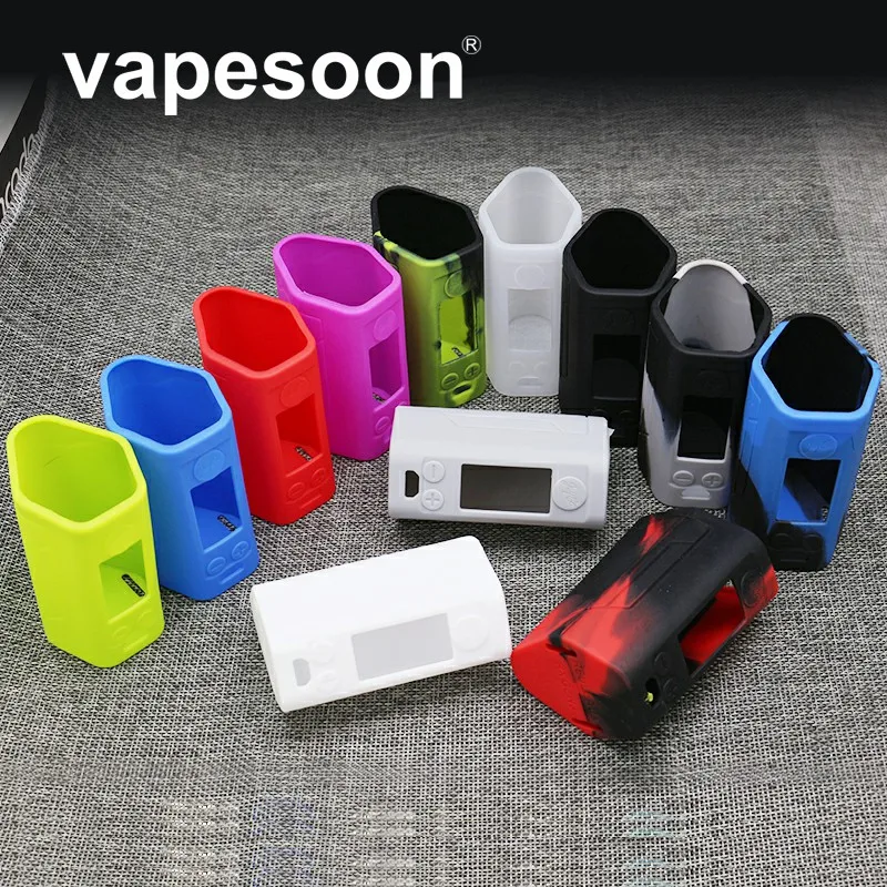 

VapeSoon Newest Protective Silicone Case For Reuleaux RX GEN3 300w Box Mod 12 Colors Silicone Case