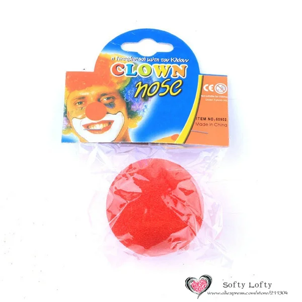 Red Foam Clown Nose - 3