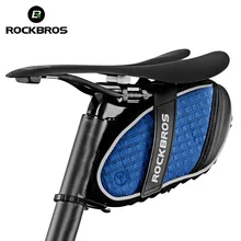 ROCKBROS Bike Bags Bicycle Rear Bag Saddle Bag Waterproof 3D Shell Shockproof Large Capacity Seatpost Bags Ciclismo Accessories