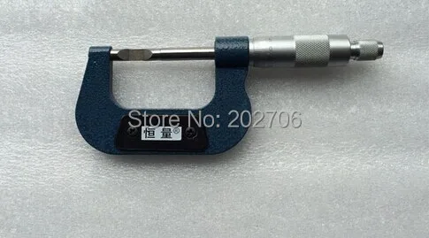 블레이드 마이크로미터 0-25mm, 블레이드 두께는 0.7mm 고품질