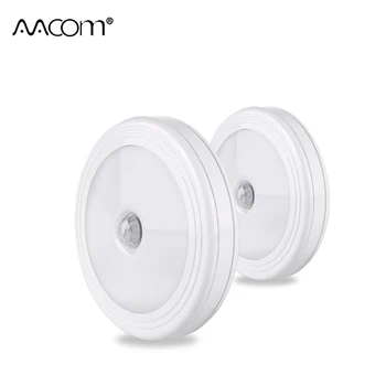 

PIR Infrared Motion Sensor Light 6Led Night Light Magnetic Wireless Detector Wall Lamp Light Auto On/Off Night Lighting Lamps