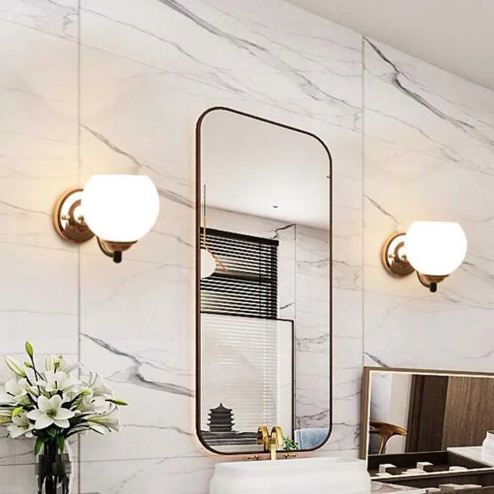 

Minimalist Led Crystal Wall Light Lamp For Bedroom Living Room TV Background Wall Home Decoration 8002