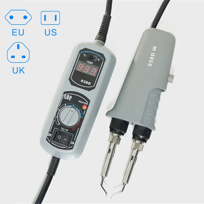 

110V/220V Portable Hot Tweezers Mini Soldering Station for BGA SMD Repairing CLH@8