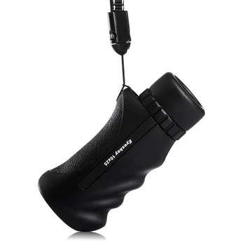 

Telescope 10x25 Compact Monocular non-infrared night vision scope Mini monocular Handheld Non-slip Telescope Bak4 fast shipping