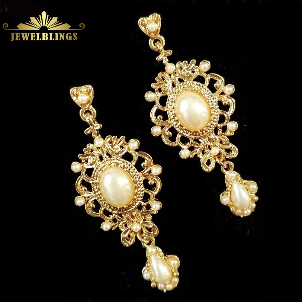 Popular Art Deco Chandelier Earrings-Buy Cheap Art Deco Chandelier Ornate Antique Gold Tone Cream Vintage Drop Earrings Art Deco Faux Pearl Dome Scroll Work Motif - Popular Art Deco Chandelier Earrings-Buy Cheap Art Deco Chandelier