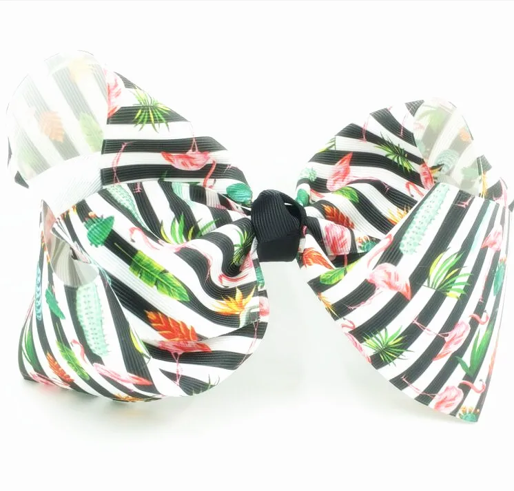 flamingo hairbow