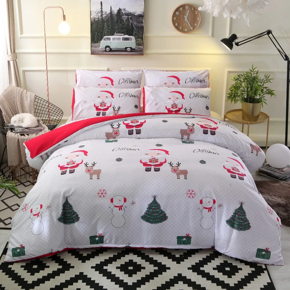 New Christmas Bedding Set Nightmare Before Christmas Polyester