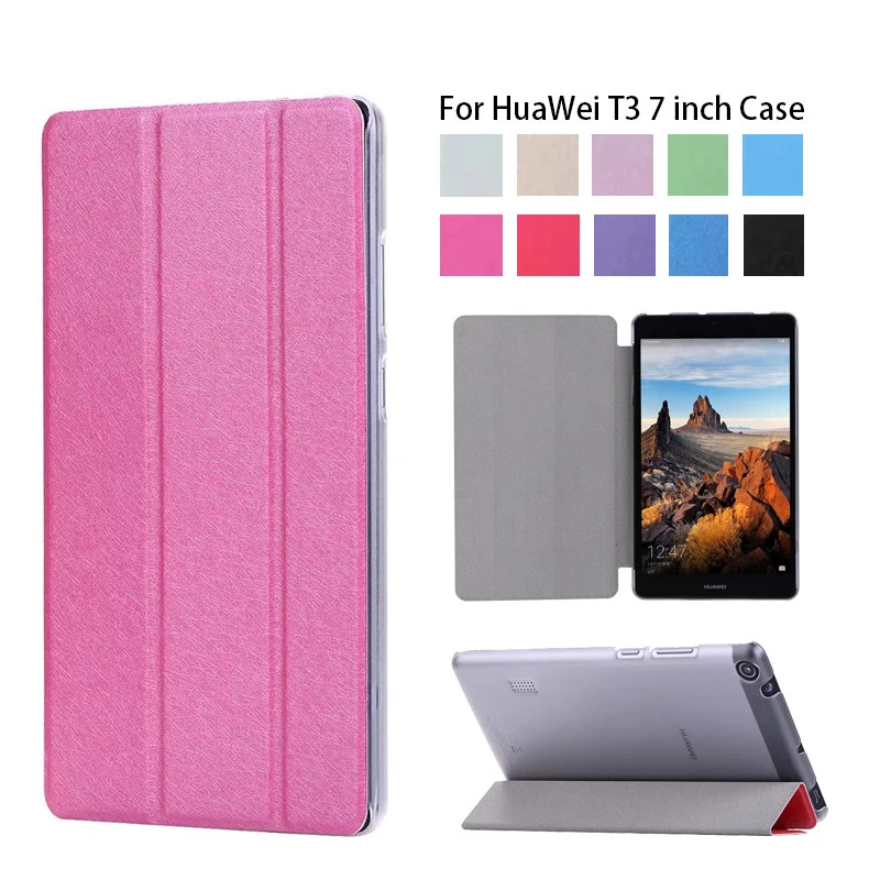 Slim Folding Case cover For Huawei MediaPad T3 7 WIFI BG2 W09 Flip