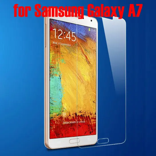 Взрывозащищенное закаленное стекло для Samsung Galaxy A7 A 7 A7000 стеклянная защитная