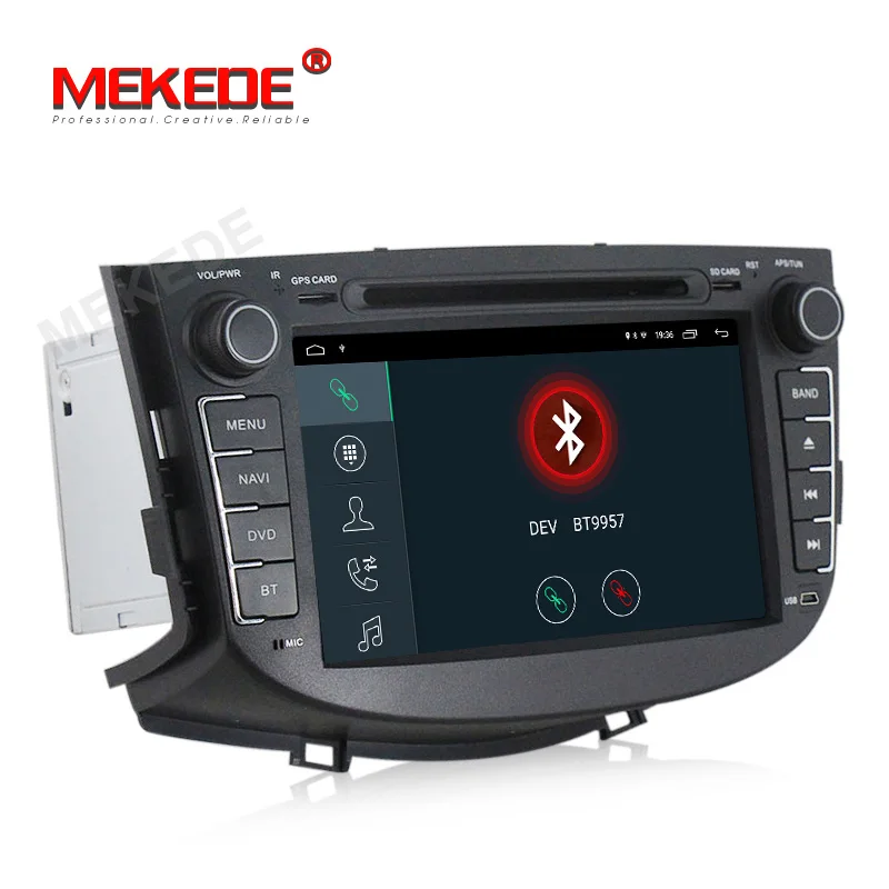Perfect MEKEDE HD 2DIN Android 9.1 2+32G Car DVD for LIFAN X60 2011-2015 Years 3G/4G GPS radio video Multimedia player Capacitive Screen 2