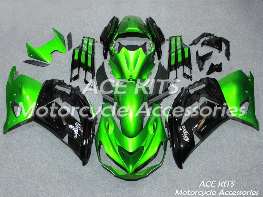 

New ABS motorcycle Fairing For kawasaki Ninja ZX-14R ZZR1400 2012 2013 2015 Injection Bodywor Any color All have ACE No.224