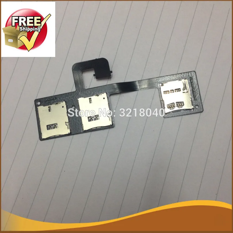 1 шт. оригинальный для htc One M7 dual sim 802e 802T 802D 802 Вт лоток sim-карт + слот чтения sd-карт