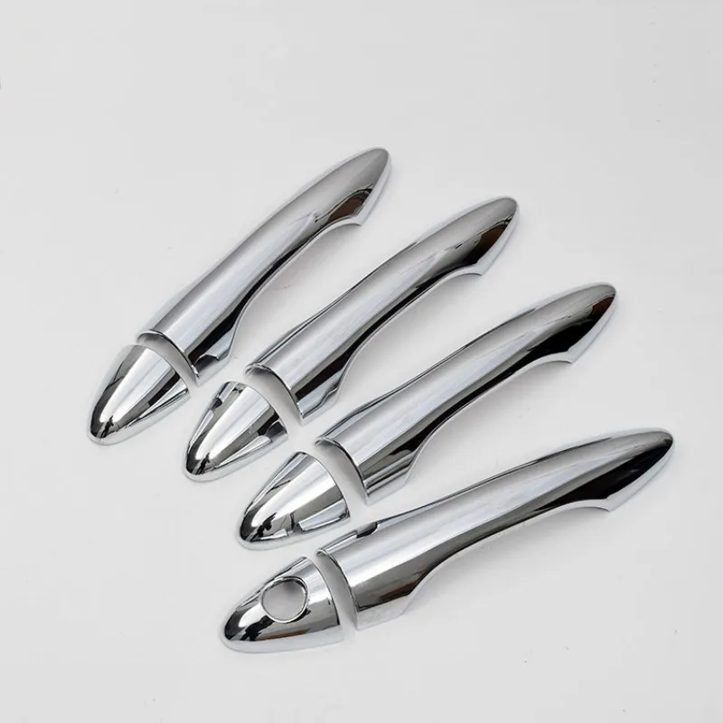 FUNDUOO для Hyundai IX35 Tucson 2009 2010 2011 2012 2013 Новинка хромированная накладка на дверную ручку