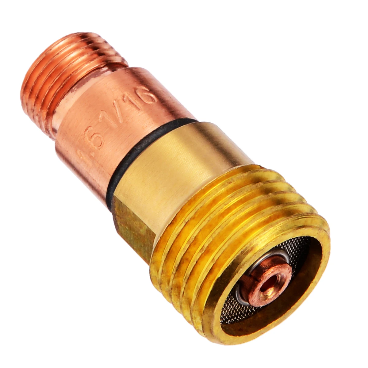 5pcs/set Welding Torch Diameter 1.6mm for Welding Torch Stubby Cup Gas Collet Body Lens Kit For Tig WP-17/18/26 Mayitr