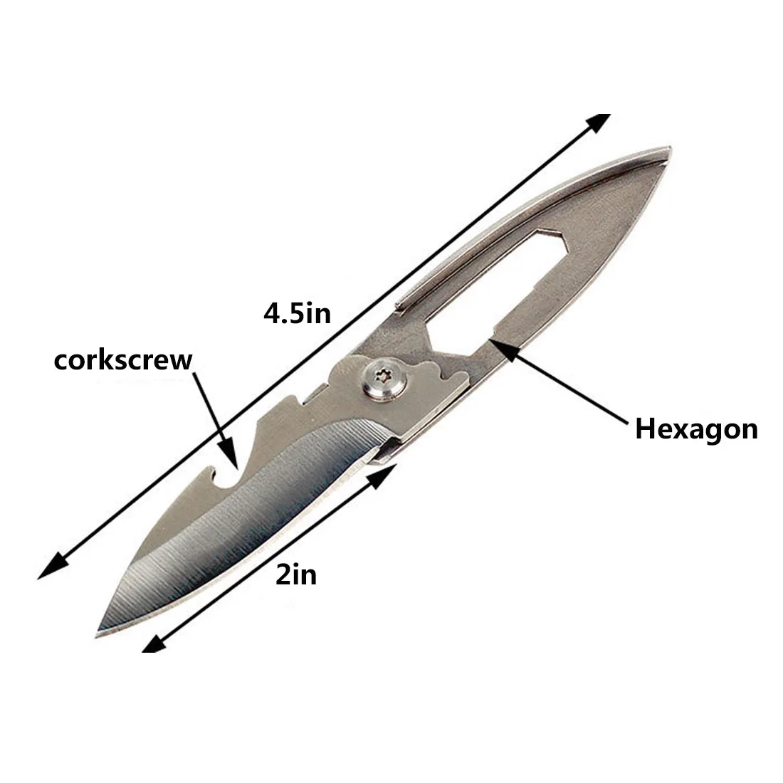 Многофункциональный инструмент для кемпинга Многофункциональный карманный инструмент складной нож открывалка для бутылок мини-брелок для самообороны