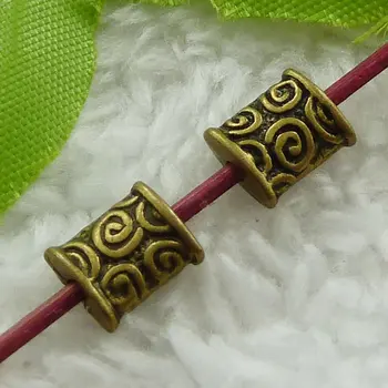 

400 pieces antique bronze nice spacers 9x7mm #2828