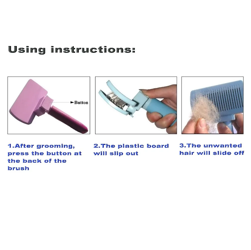 our self-cleaning brush