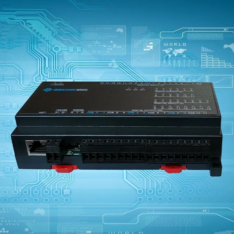 Фото 24-канальная релейная Выходная карта RJ45 Ethernet TCPIP Modbus, промышленный контроллер, модуль ввода-вывода 24DO №1