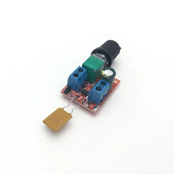 

Mini DC 5A Motor PWM Speed Controller 3V-35V Speed Control Switch LED Dimmer
