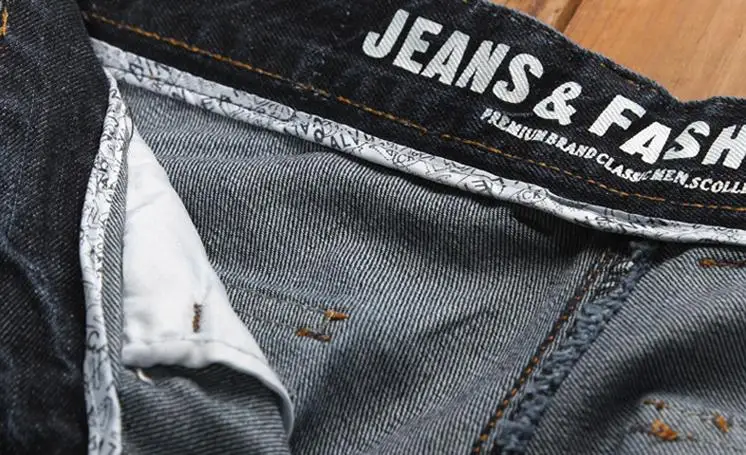 Мужские свободные Стрейчевые джинсы эластичные прямые Карго повседневные брюки из хлопка мешковатые комбинезоны мужские s синие Черные
